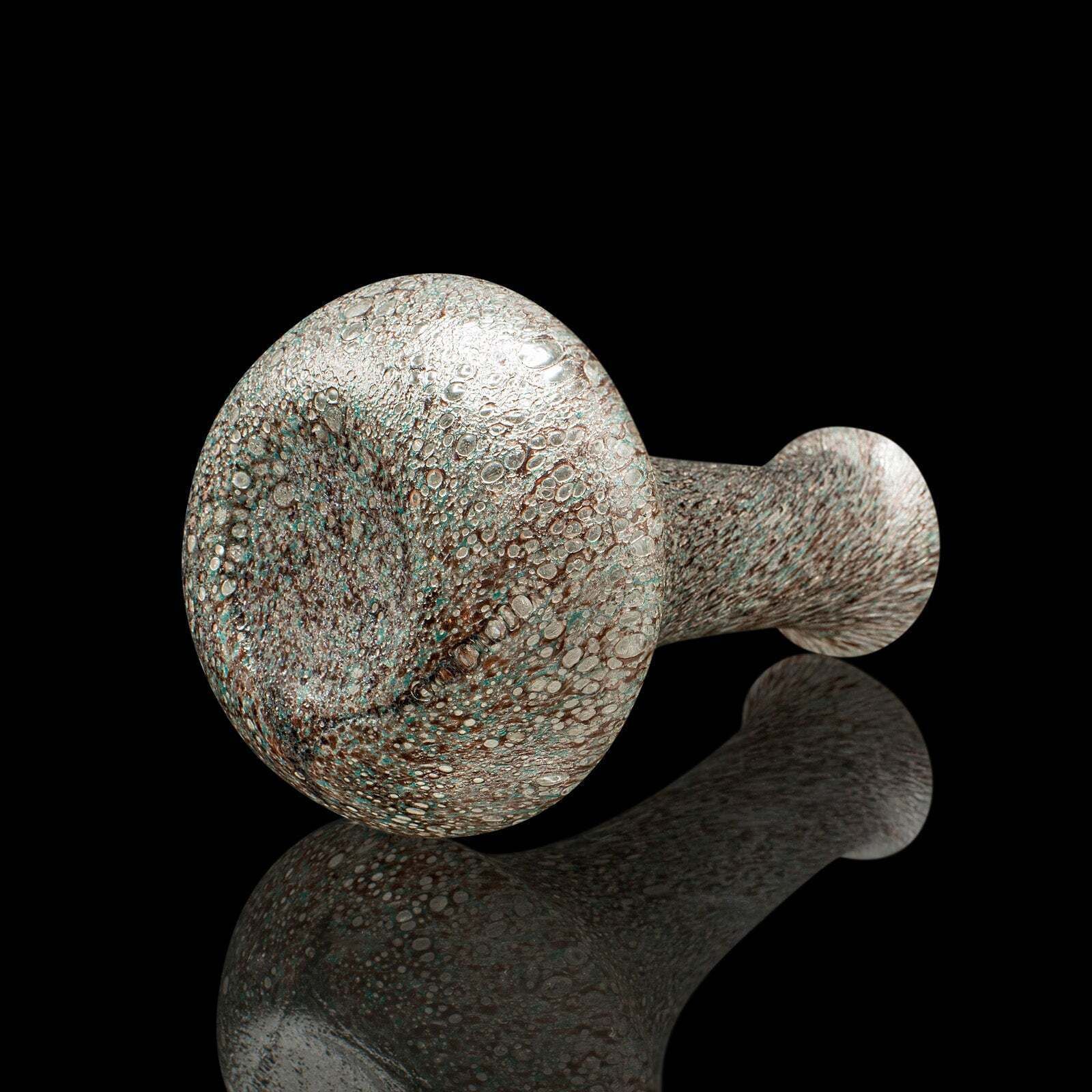 Vintage Flower Vase, Scottish, Art Glass, Display, Tear Drop Posy Sleeve, C.1980 photo buy