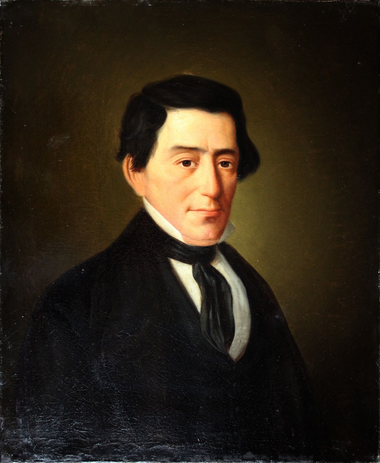 photo furniture Biedermeier Man Portrait Portrait Portrait Of An Elegant Gentleman Mid 19th Century Jh
