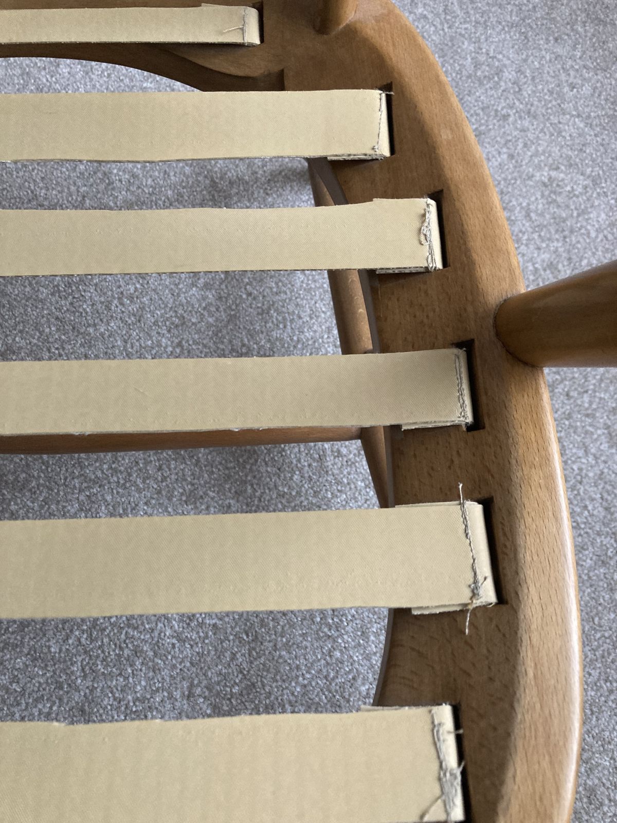 Ercol Chairs X 3 photo vintage
