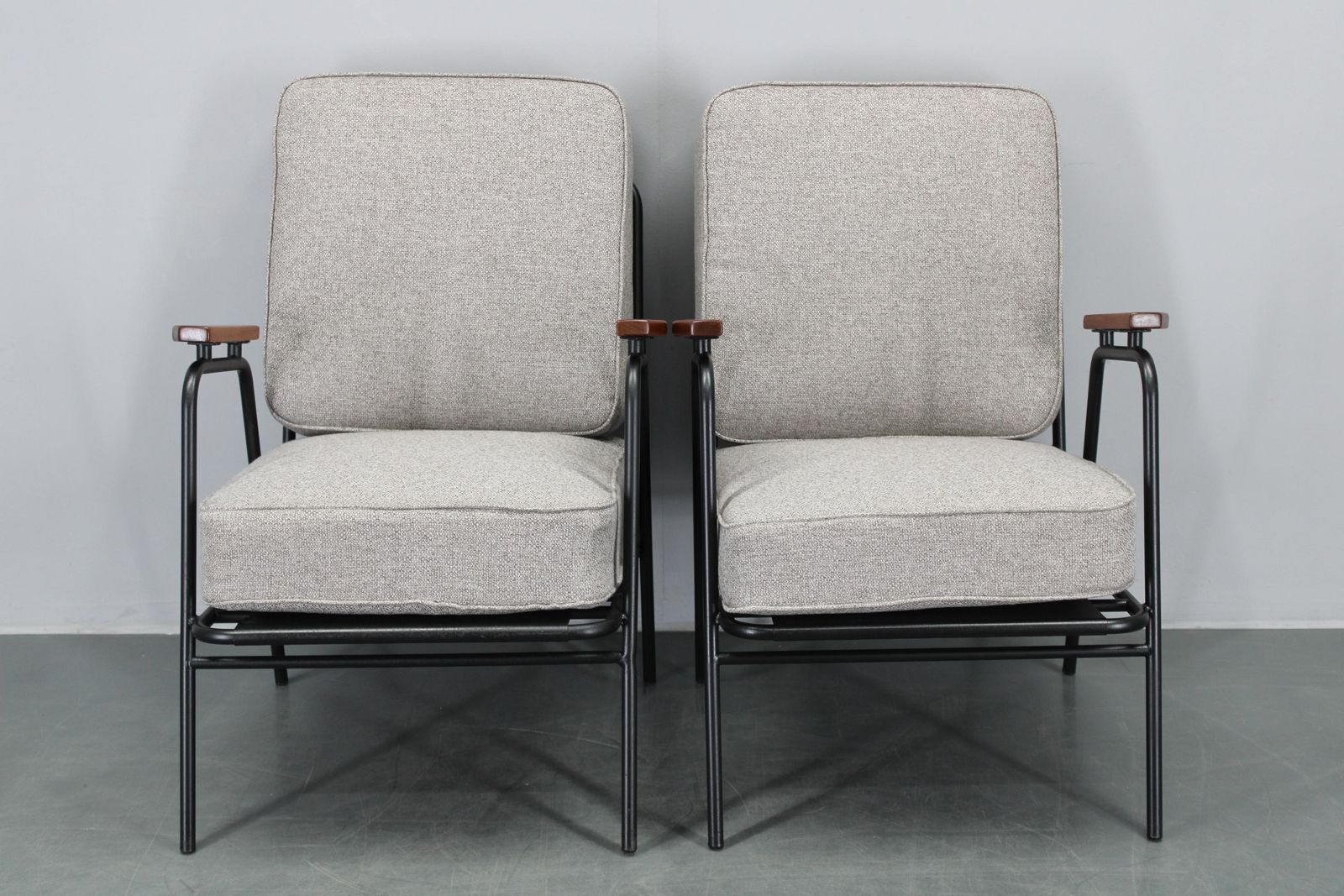1950s Pair Of Rare Restored Armchairs By Rawi, Netherland photo 2426.0