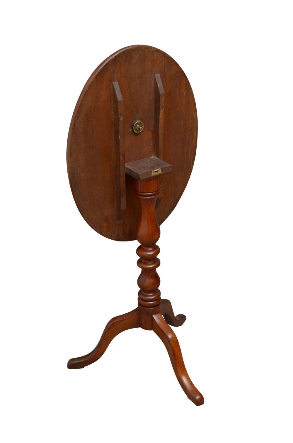 Elegant Early Victorian Tilt Top Table photo vintage