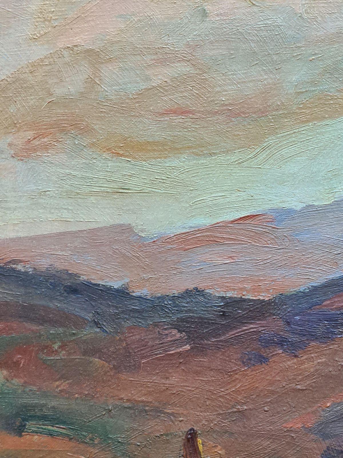Fauvist Landscape Signed Paul Guillaume1900s photo 1615.0