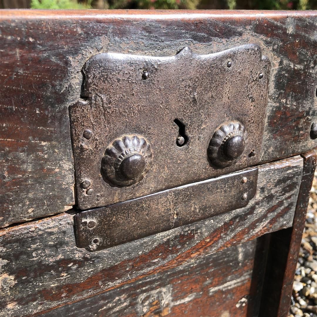 photo furniture Unusual Antique Japanese Cash Till Or Ballot Box