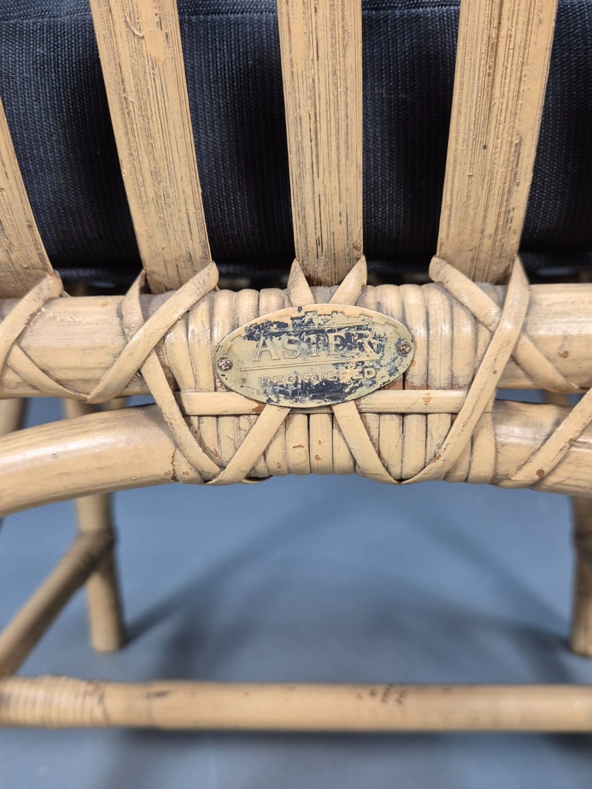 Furniture Vintage Wicker Lounge Chair 1970s Retro Eb9209 Vber photo