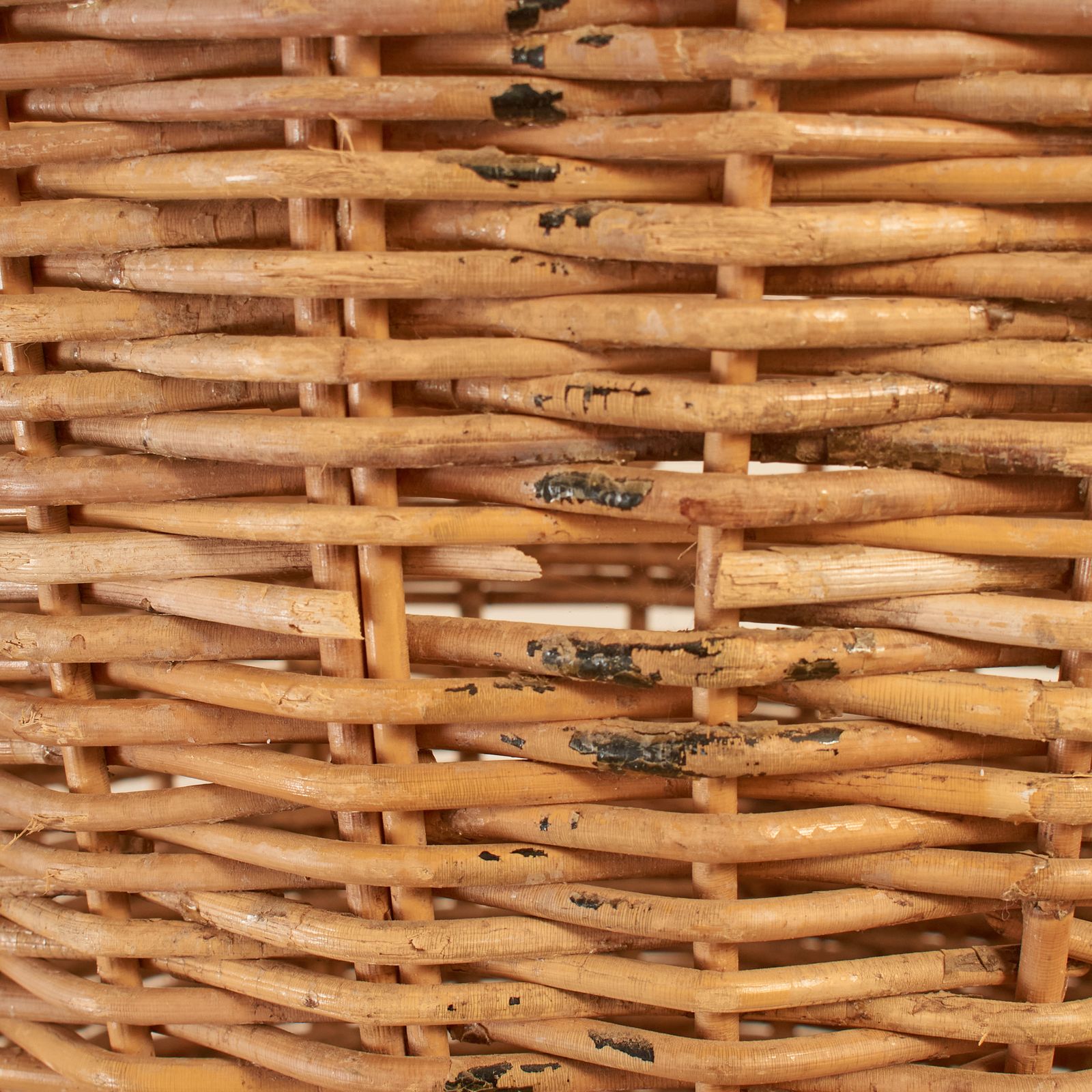 Vintage Champagne Harvest Log Basket – B photo for sale