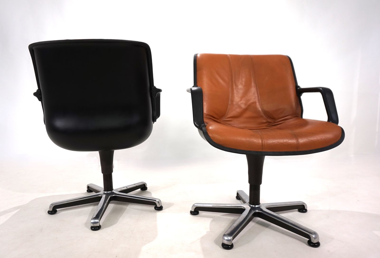 Set Of Two Fröscher Office Chairs By Burkhard Vogtherr, 1970 photo for sale