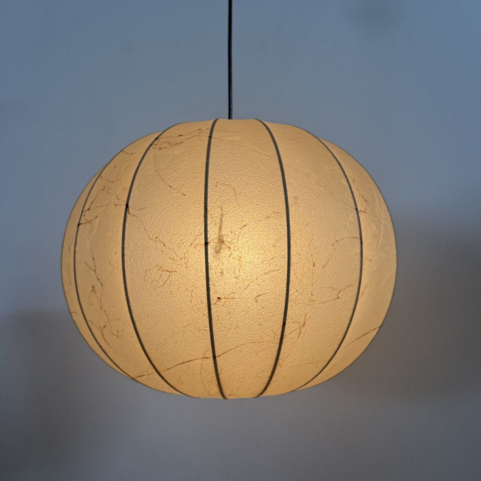 Goldkant Leuchten Cocoon Hanglamp, Jaren 1970, Duitsland photo vinterior