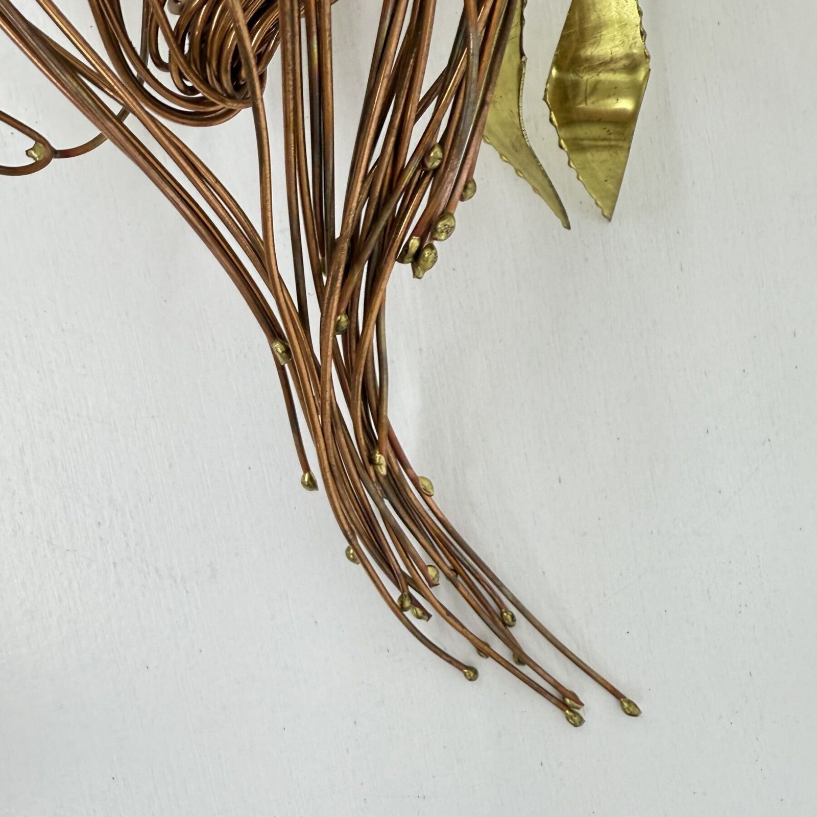 Daniel D'haeseleer Tree Brass Wandsculptuur, Jaren 1970 photo 510.0