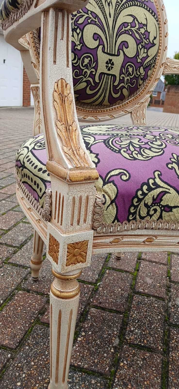 A Pair Of Antique French Style Chairs photo for sale