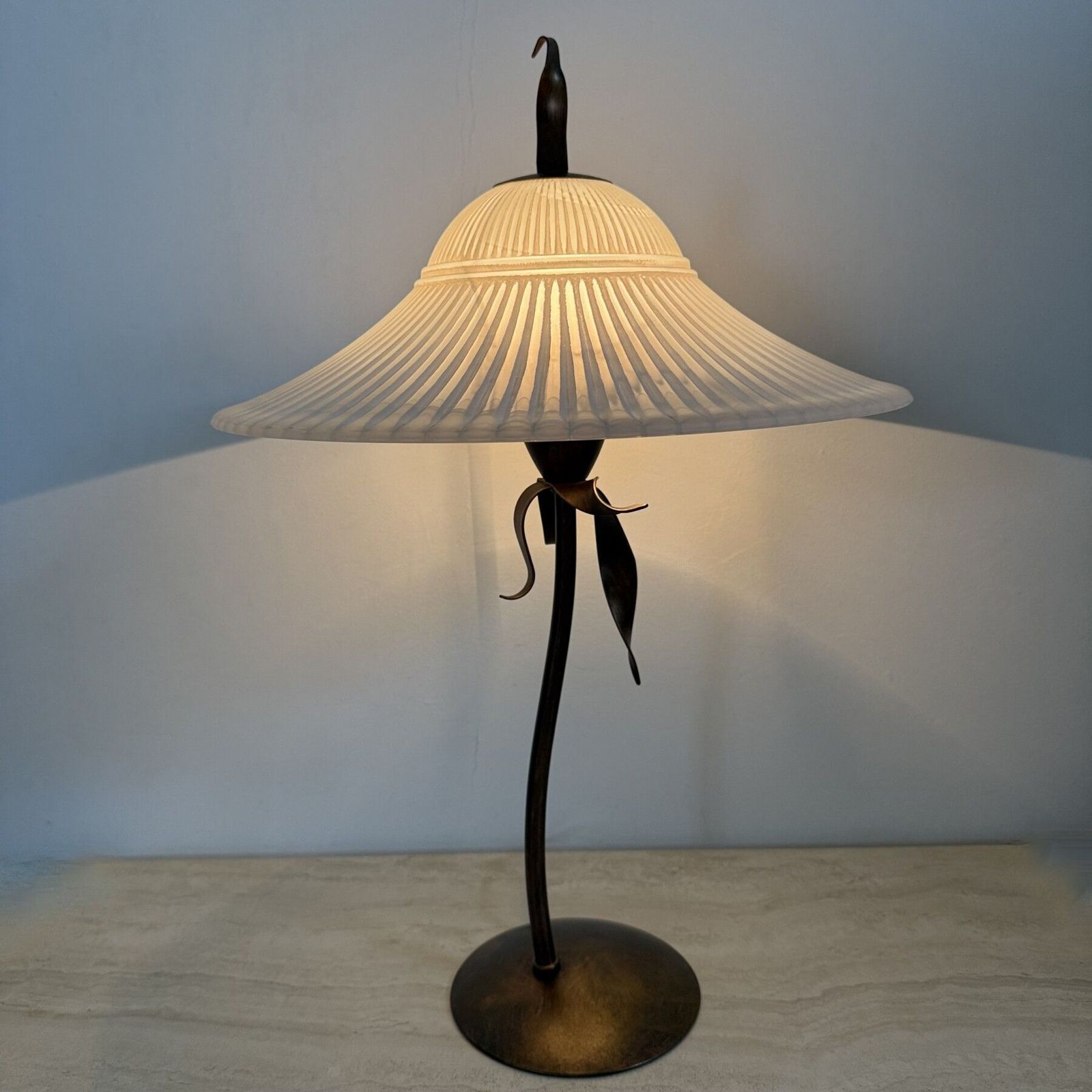 Postmodern Massive Belgium Tafellamp, Jaren 1980 photo for sale