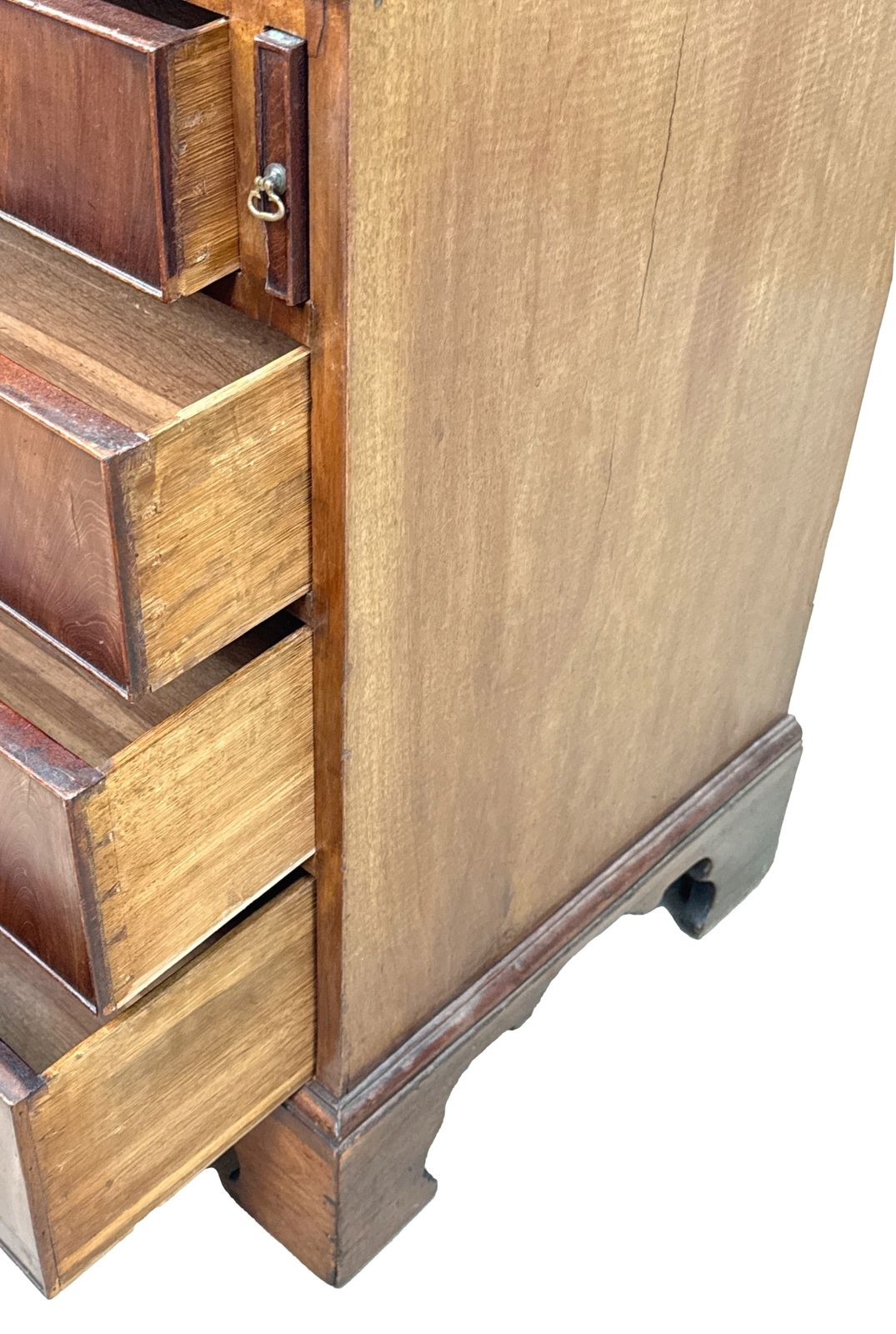 Georgian 18th Century Mahogany Bureau (England, Circa 1770) photo Furniture