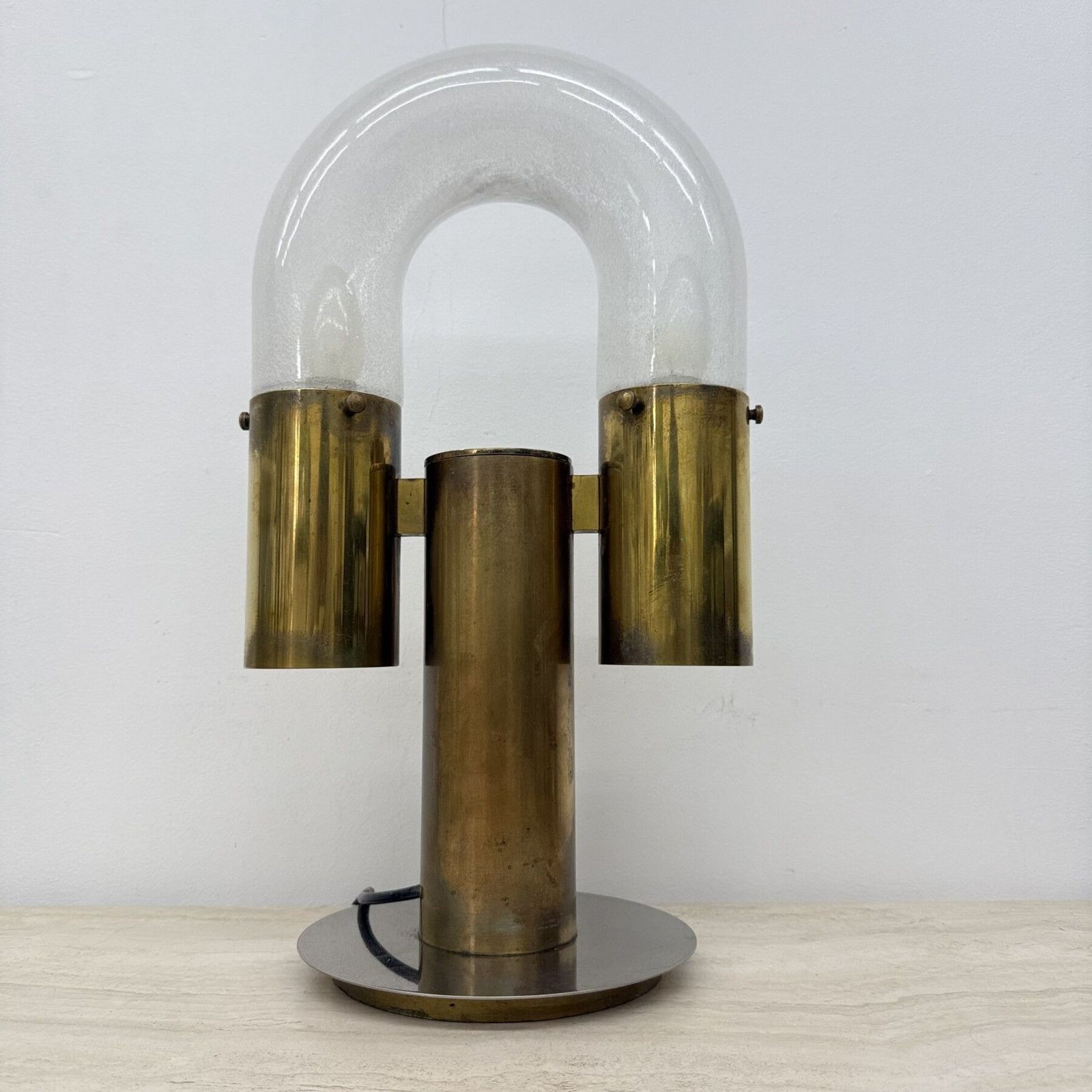 Carlo Nason Voor Mazzega Tafellamp, Jaren 1970 photo furniture