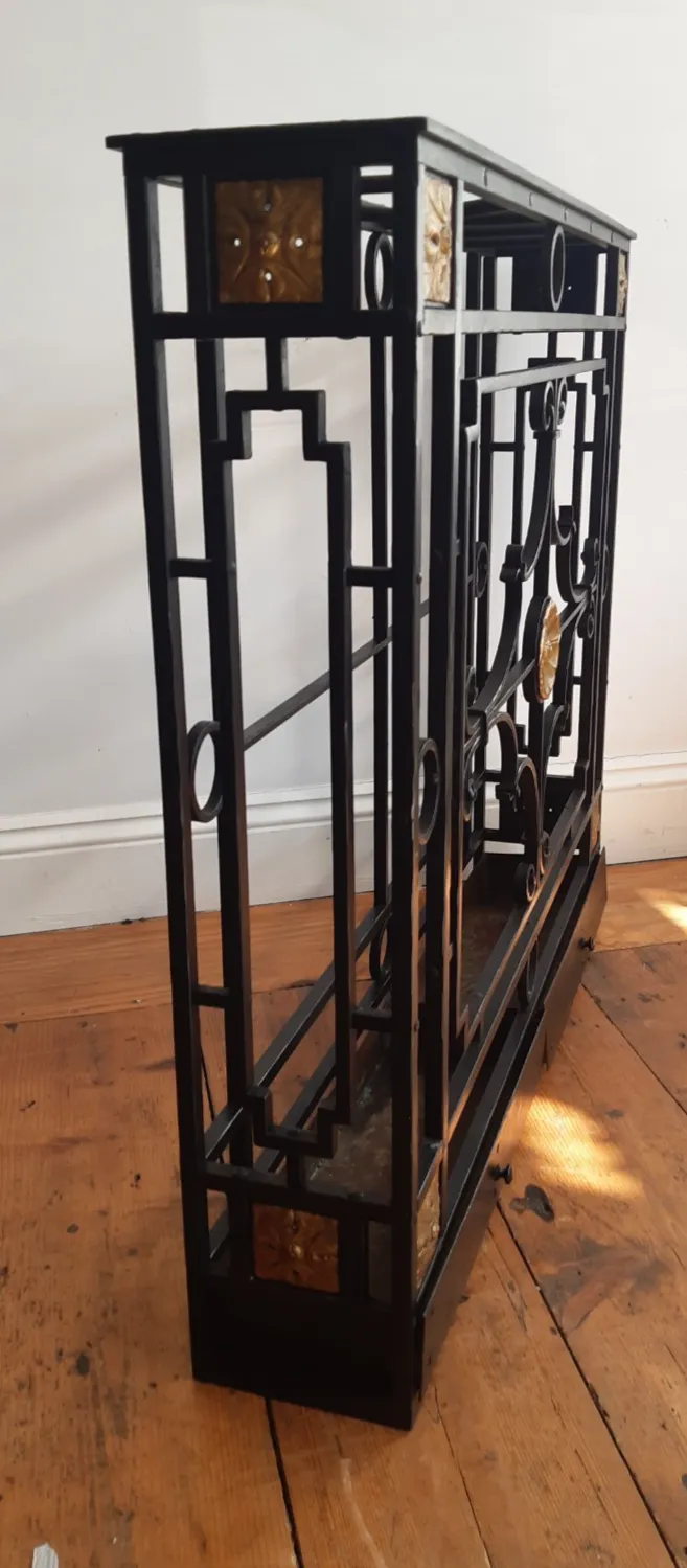Superb Antique  French Parcel Gilt & Wrought Iron Hall Stand Uk Delivery A1 Con photo Furniture