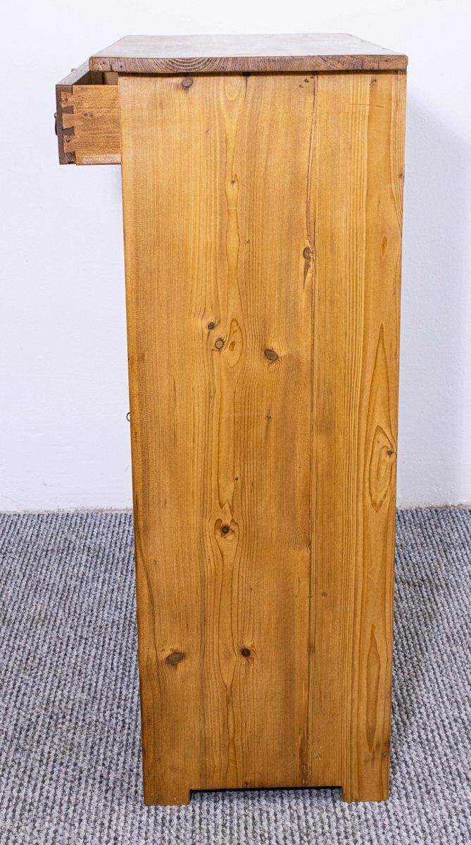 Antique Waxed Stripped Pine Cabinet, Late 19th Century photo buy