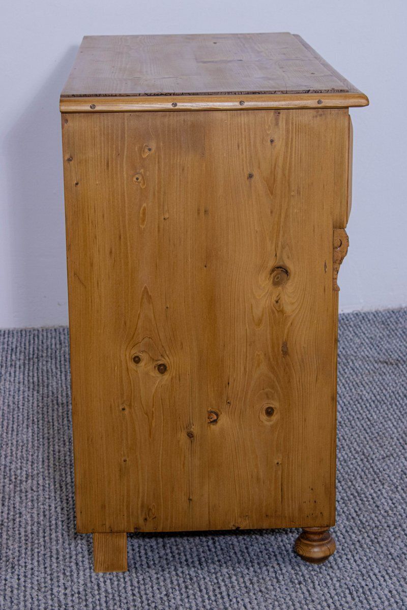 Pine Dresser Base With Waxed Finish, 1899 photo buy