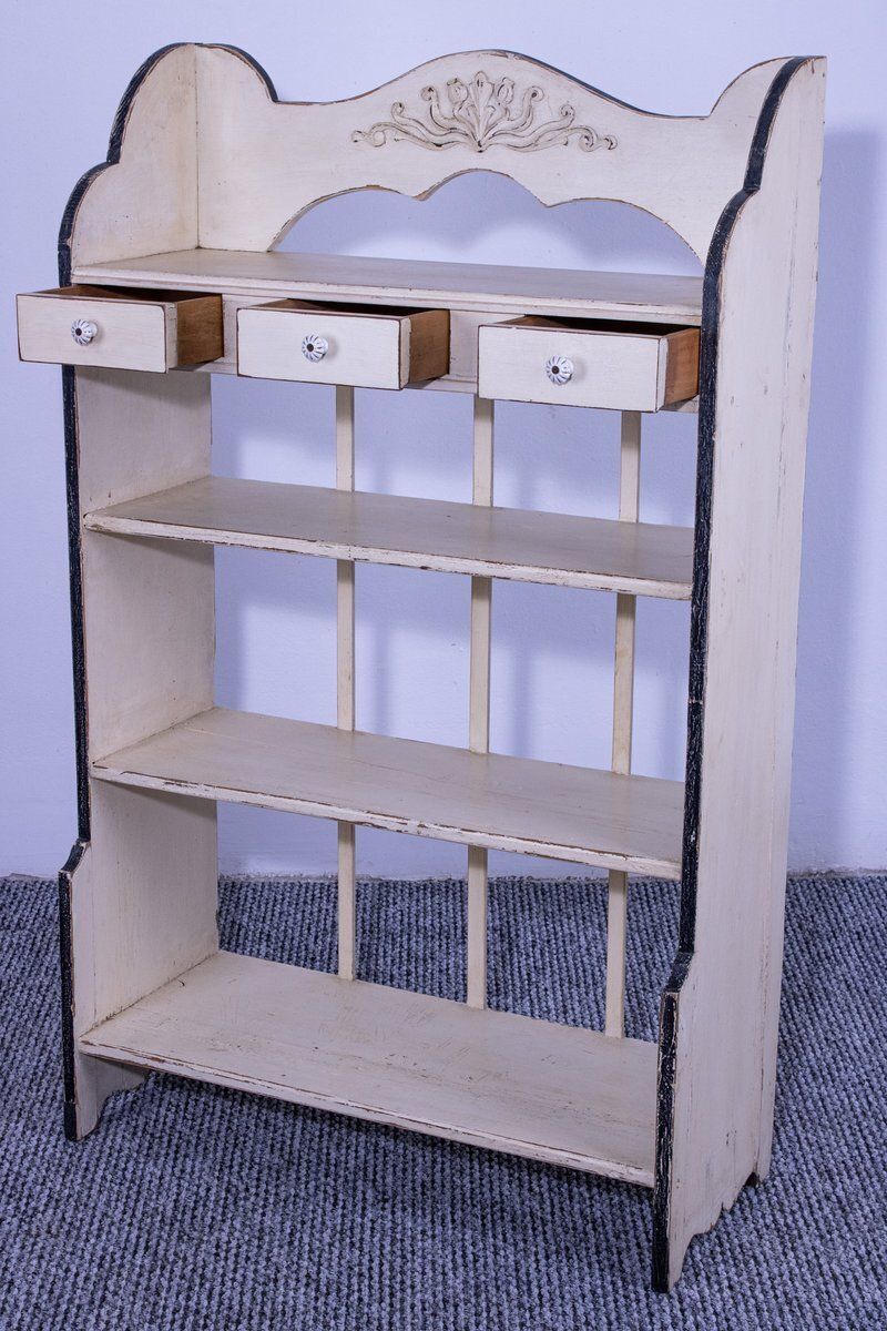 Antique Pine Kitchen Shelf Unit, 1920 photo furniture