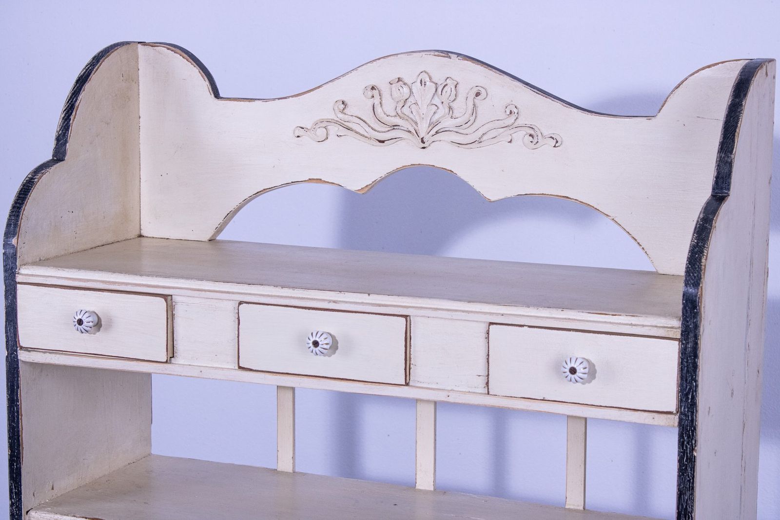 Antique Pine Kitchen Shelf Unit, 1920 photo 314.0
