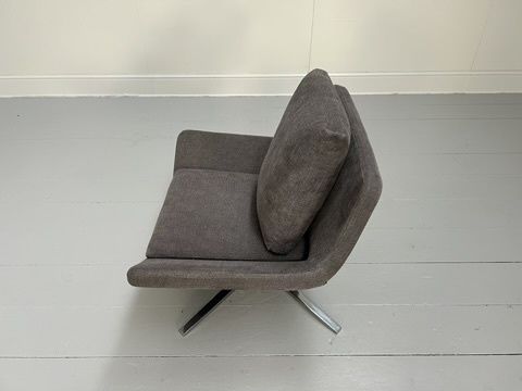 B&B Italia “Metropolitan Me84” Armchair – In Mid Grey Fabric photo buy