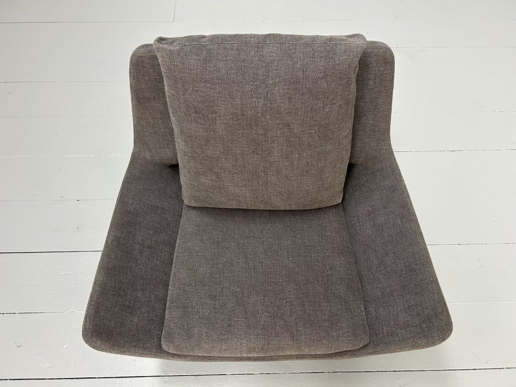 B&B Italia “Metropolitan Me84” Armchair – In Mid Grey Fabric photo vintage