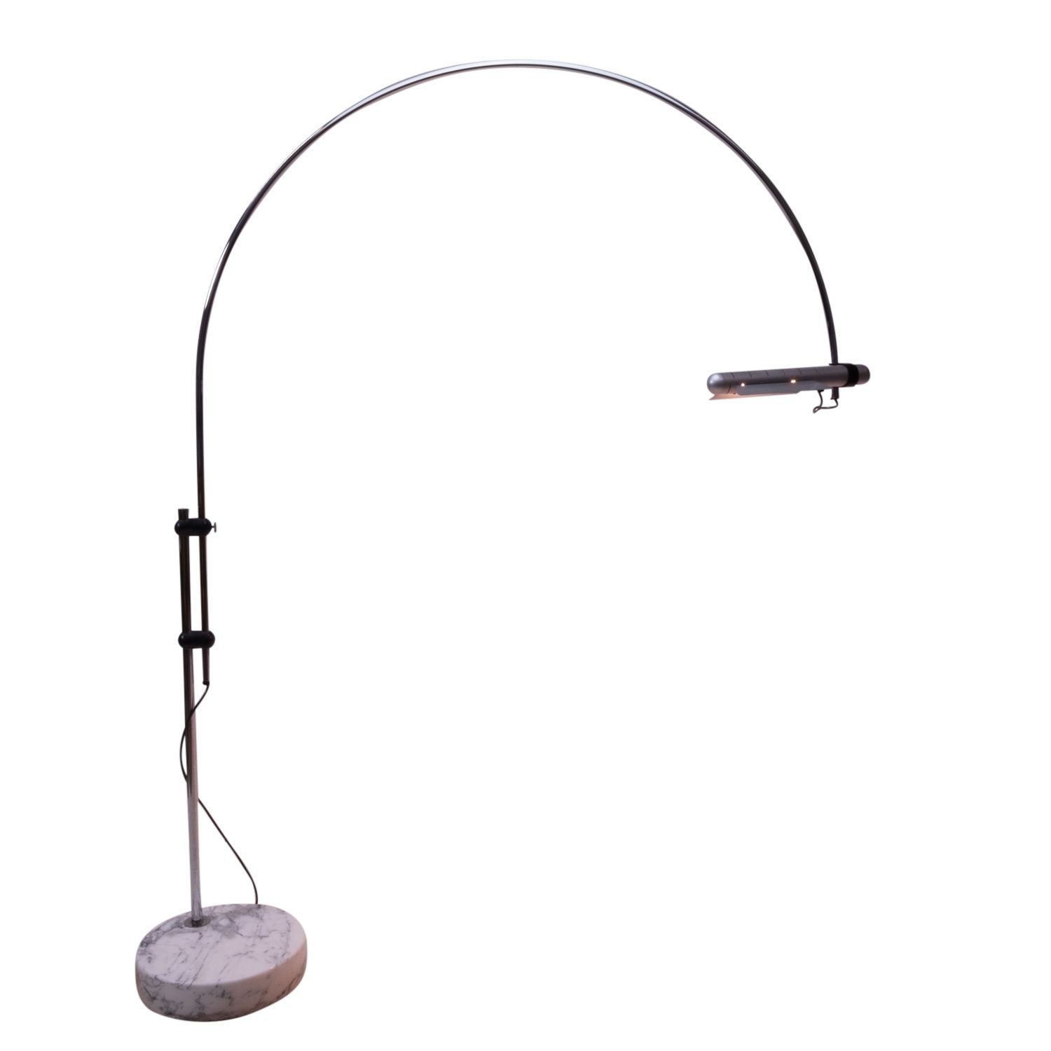 Marble Base Floor Lamp, Baltensweiler, 1970s photo 931.0