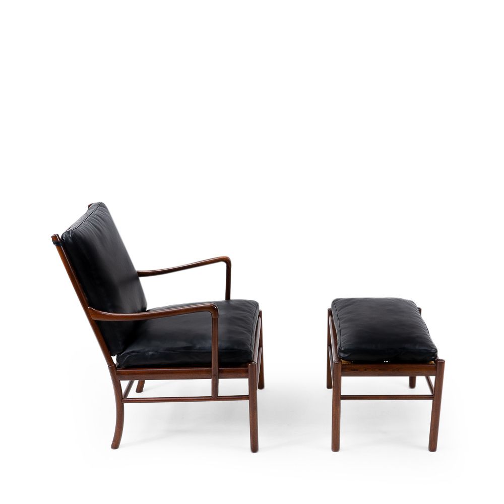 9700.0 Set Of Mid Century Colonial Lounge Set By Ole Wanscher For Poul Jeppesens Møbelfabrik photo