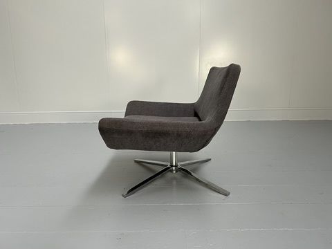 B&B Italia “Metropolitan Me84” Armchair – In Mid Grey Fabric photo Furniture