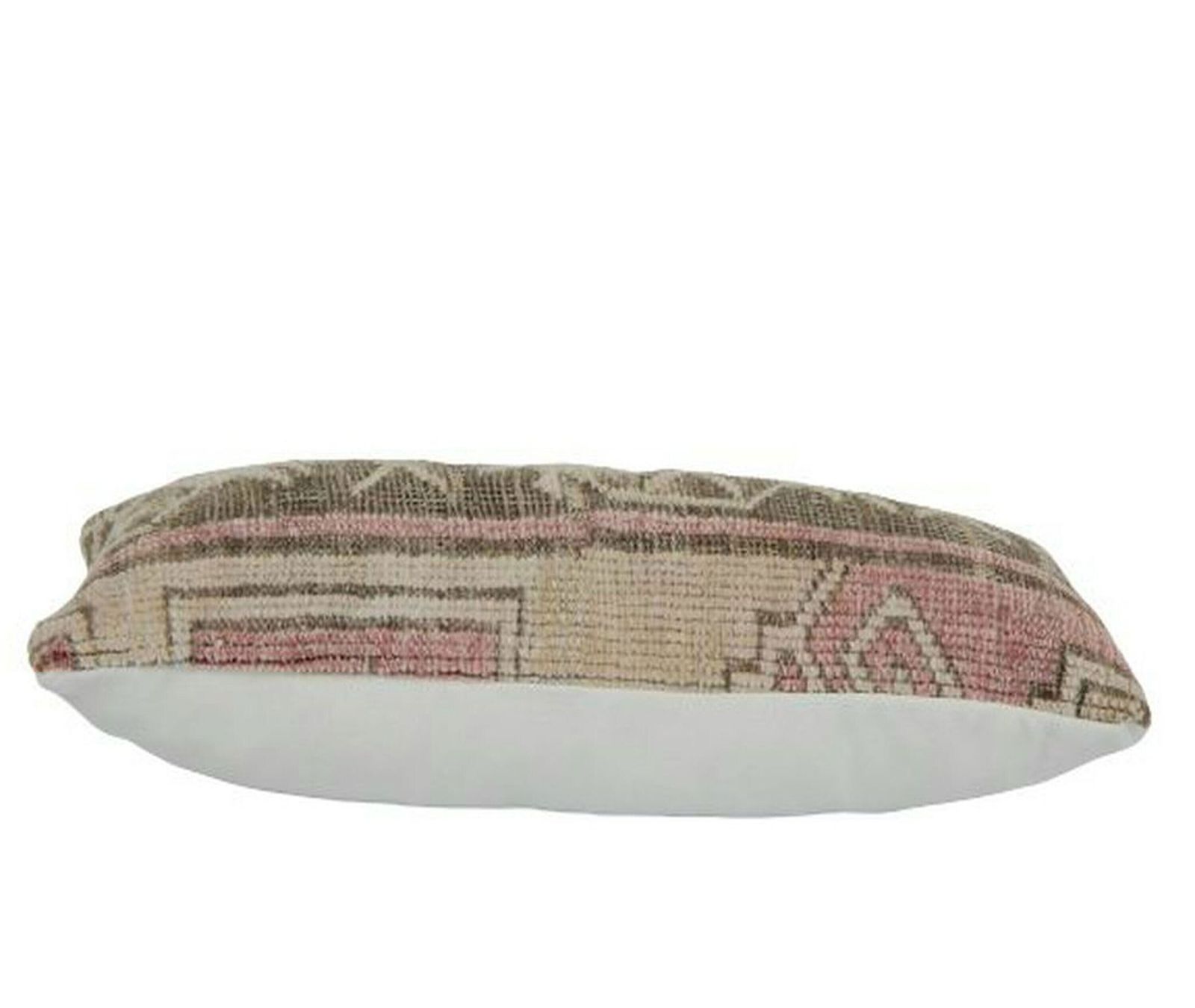 Wool Bohemian Carpet Rug Pillow, Sofa Couch Pillow Case, Turkish Traditional Motifs Handmade Pillow photo 50.0
