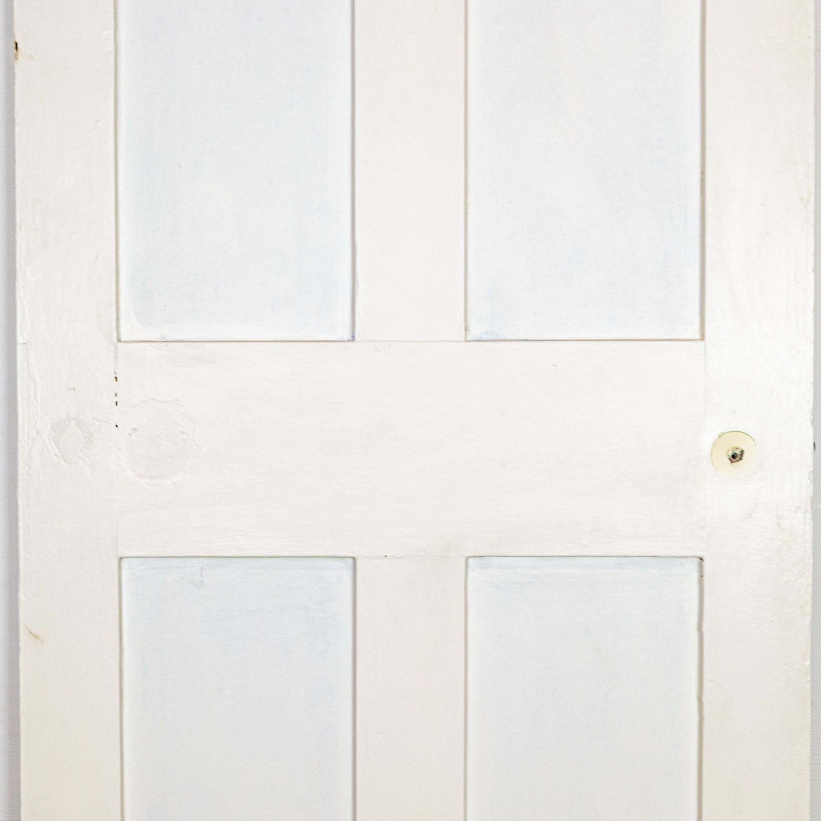 photo for sale Antique Victorian 4 Panel Door   172.5 X 64.5cm
