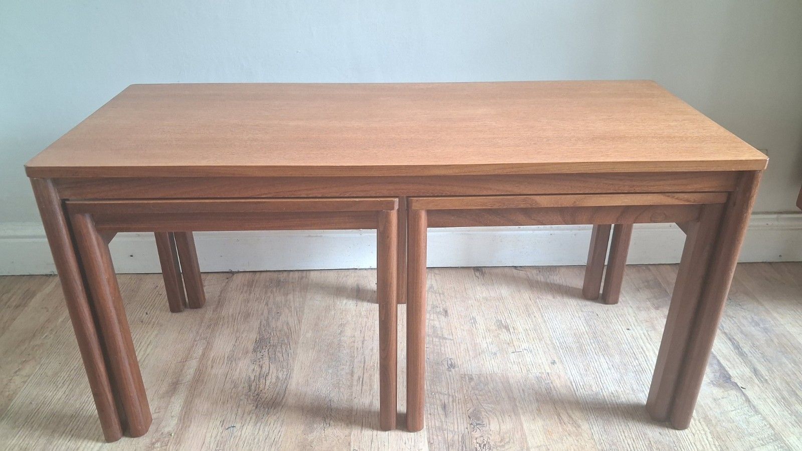 photo furniture Original 1970's Danish Teak  Mid Century Nest Of Tables, Drinks/Coffee Tables