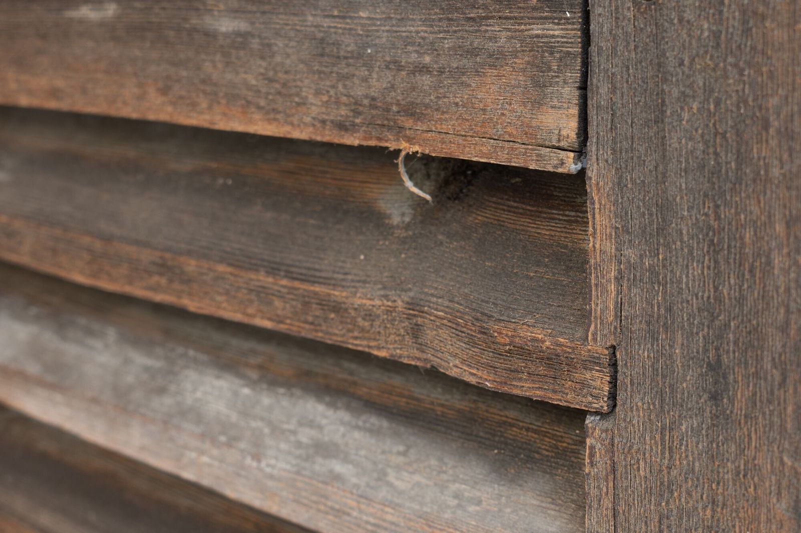 French Pine Shutters, 1800s, Antique photo for sale