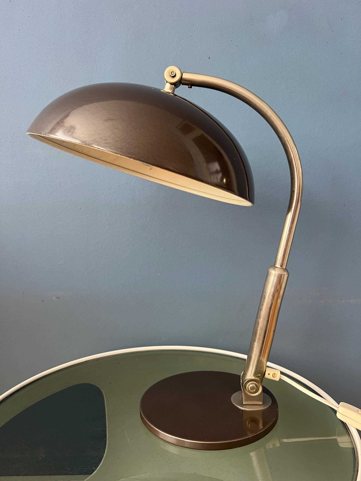 Vintage Black Hala Busquet 144 Desk Lamp By Herman Busquet photo vinterior