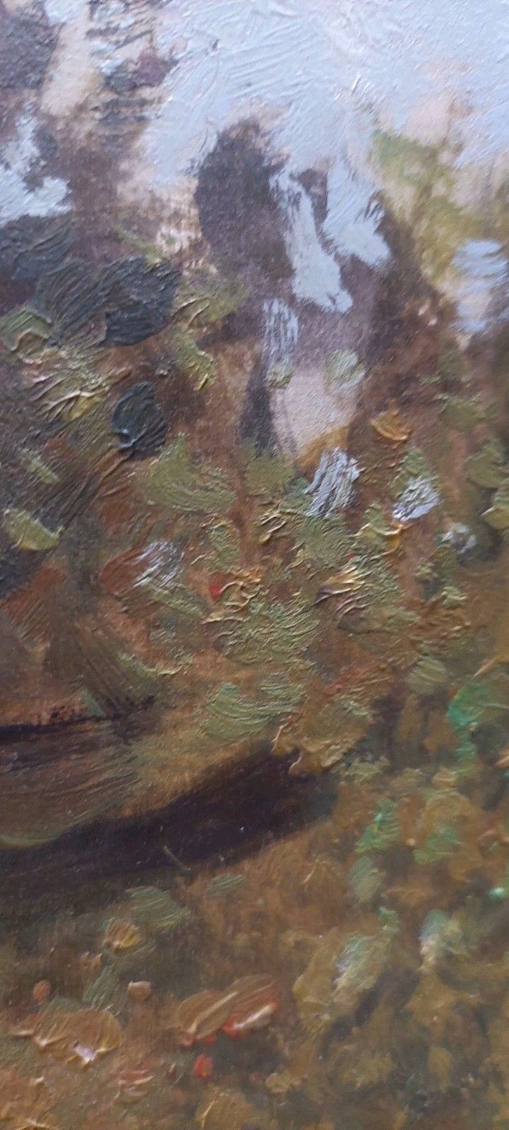 Oil Painting Francesco Maria Pieri, Labronico 60s/70s photo buy