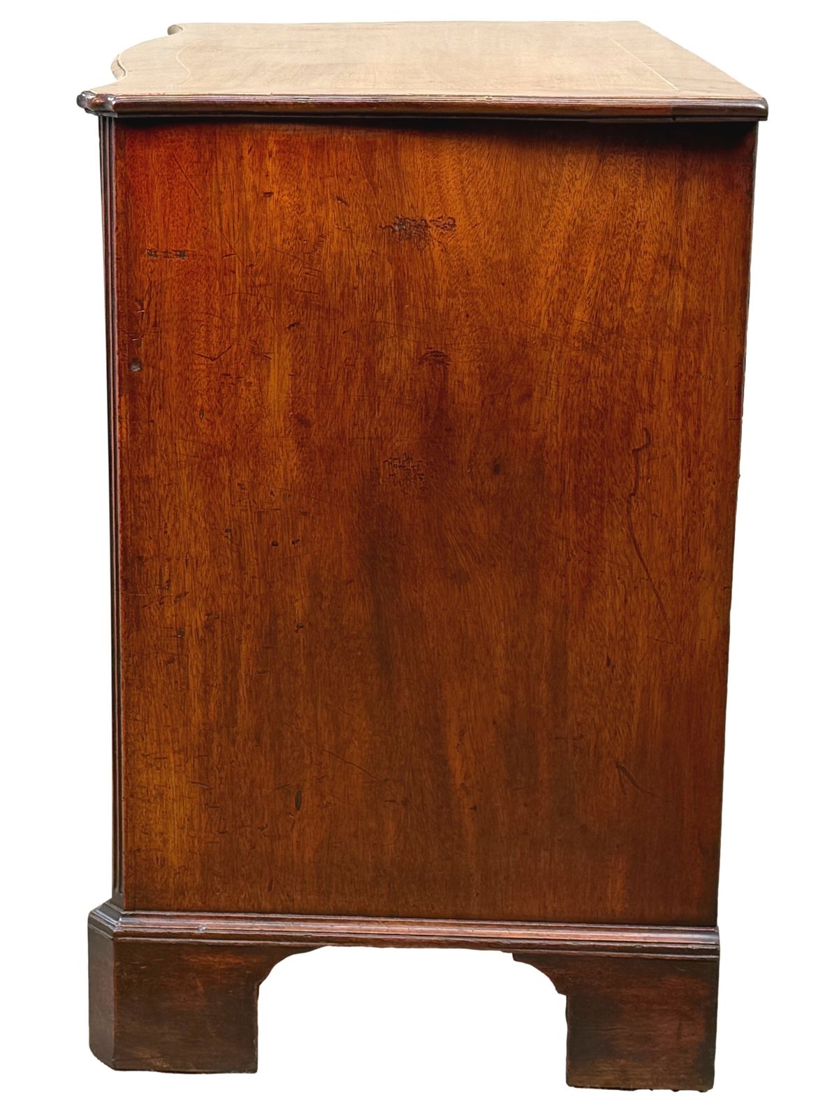 George III Period Mahogany Serpentine Chest Of Drawers (England, Circa 1770) photo Furniture