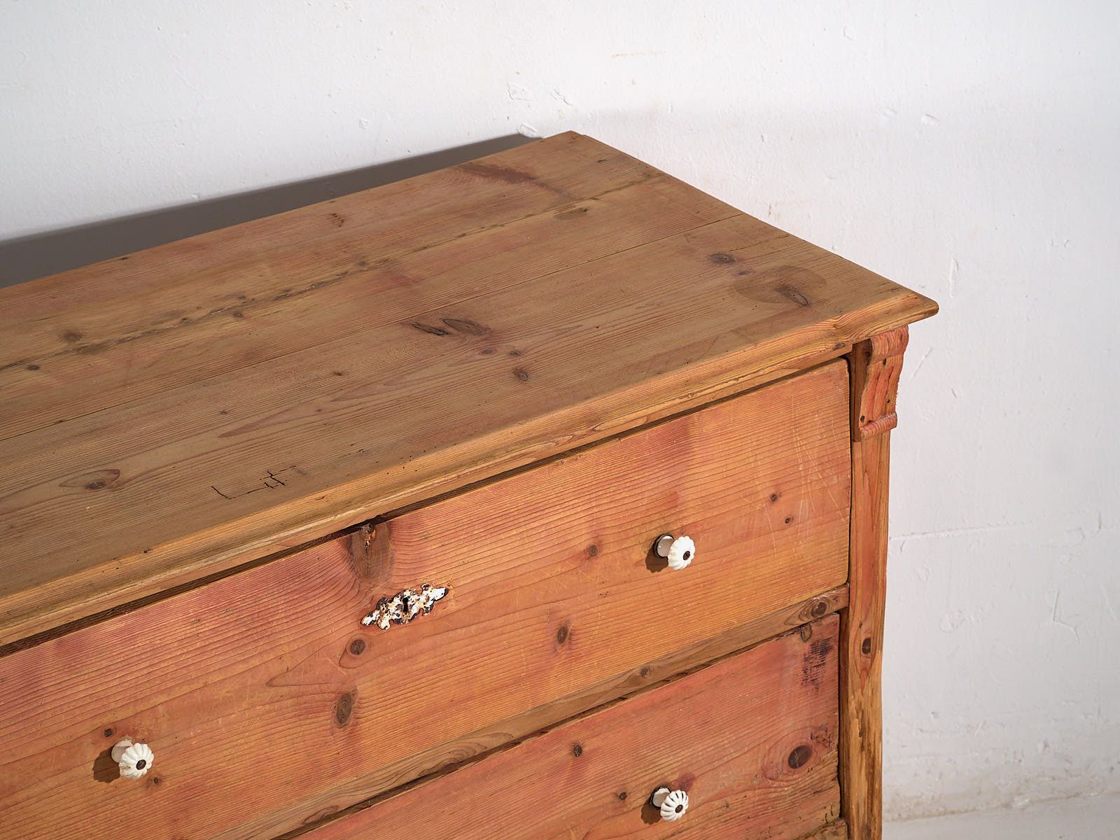 Antique Solid Wood Chest Of Drawers photo furniture