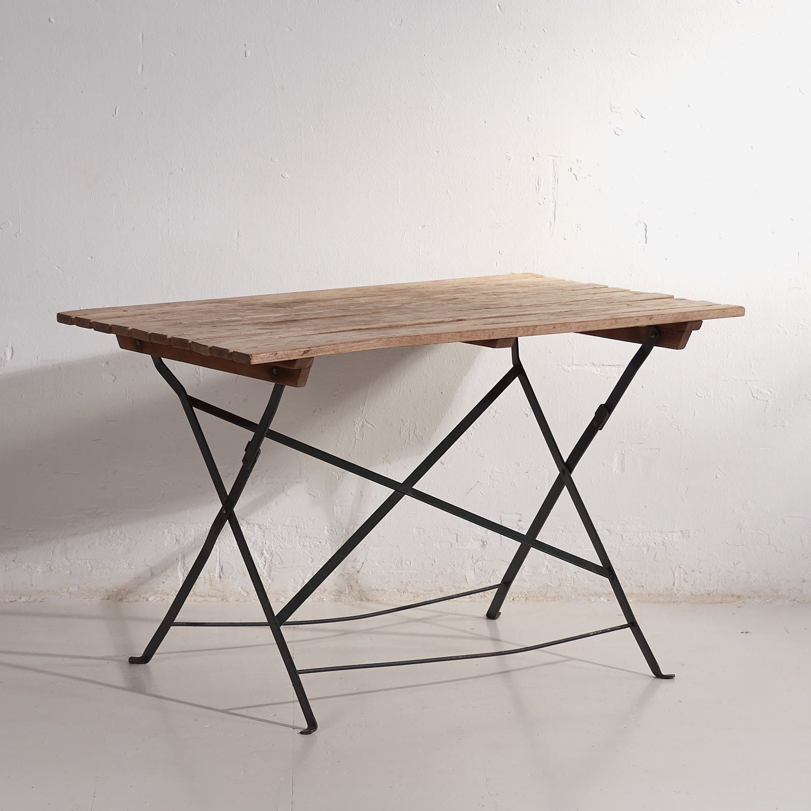 Antique Outdoor Folding Table, 1920s