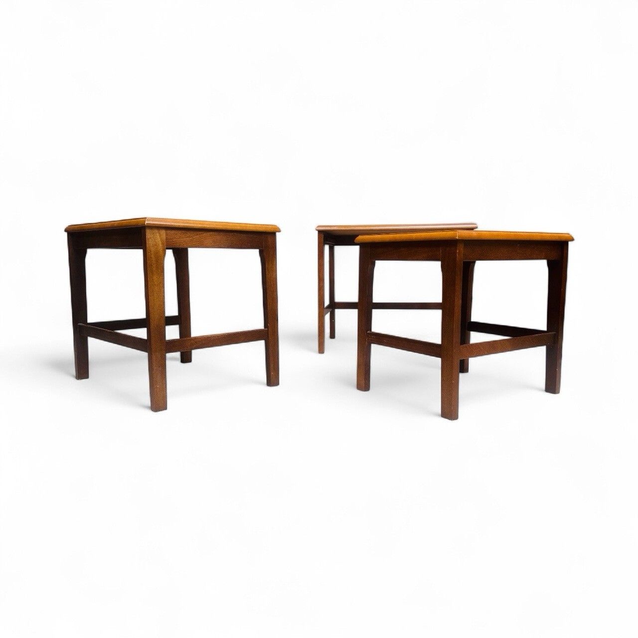 Danish Teak Nest Of Tables Peter Hvidt And Orla Mogaard For France And Sons photo furniture