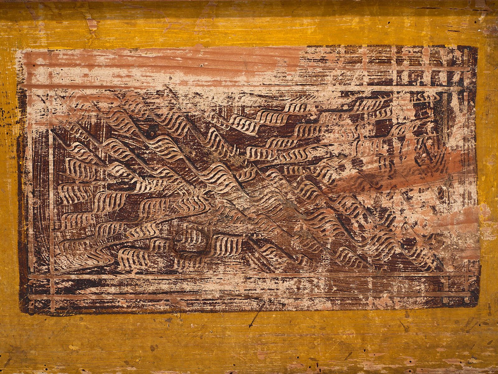 Antique Trunk With Metal Structure (C.1920) #2 photo buy