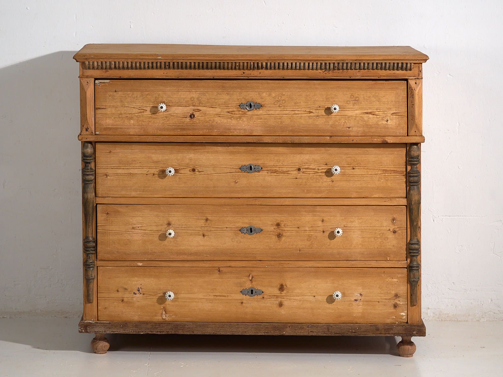 Antique French Provençal Style Chest Of Drawers (C.1920) #25 photo Furniture