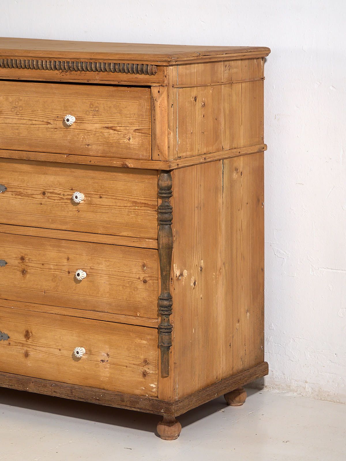 Antique French Provençal Style Chest Of Drawers (C.1920) #25 photo vintage