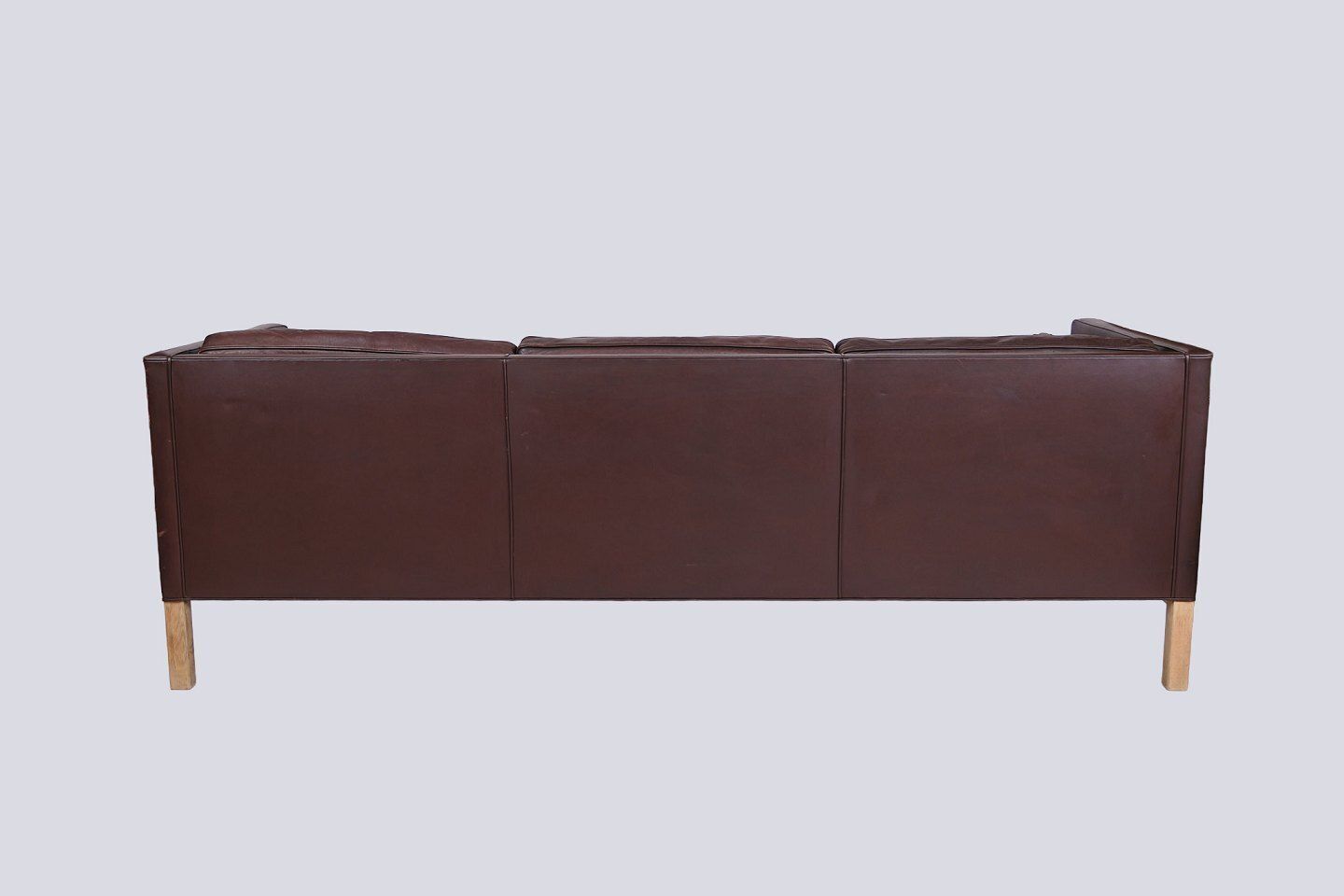 Sofa   3. Person   Model 2442   Brown Leather   Børge Mogensen   Fredericia Furniture Factory   Danish Design   1960s photo buy