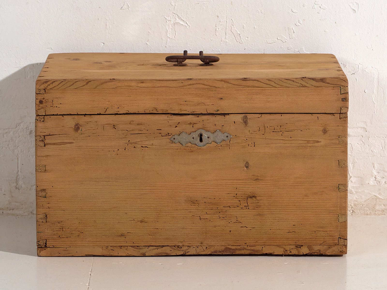 Small Antique Chest (C.1920) #2 photo Furniture