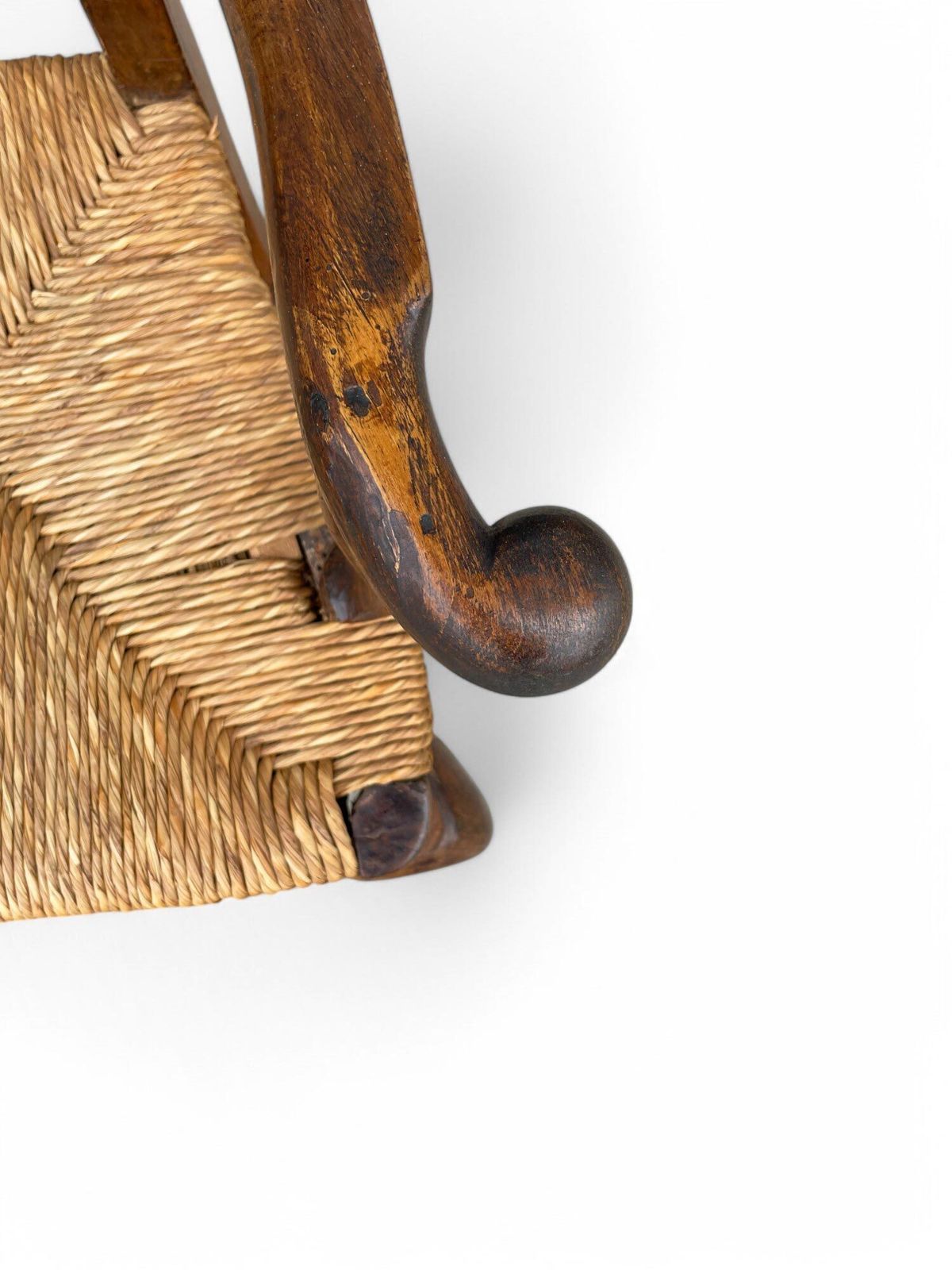 Venetian Walnut Armchair, Louis XV photo for sale