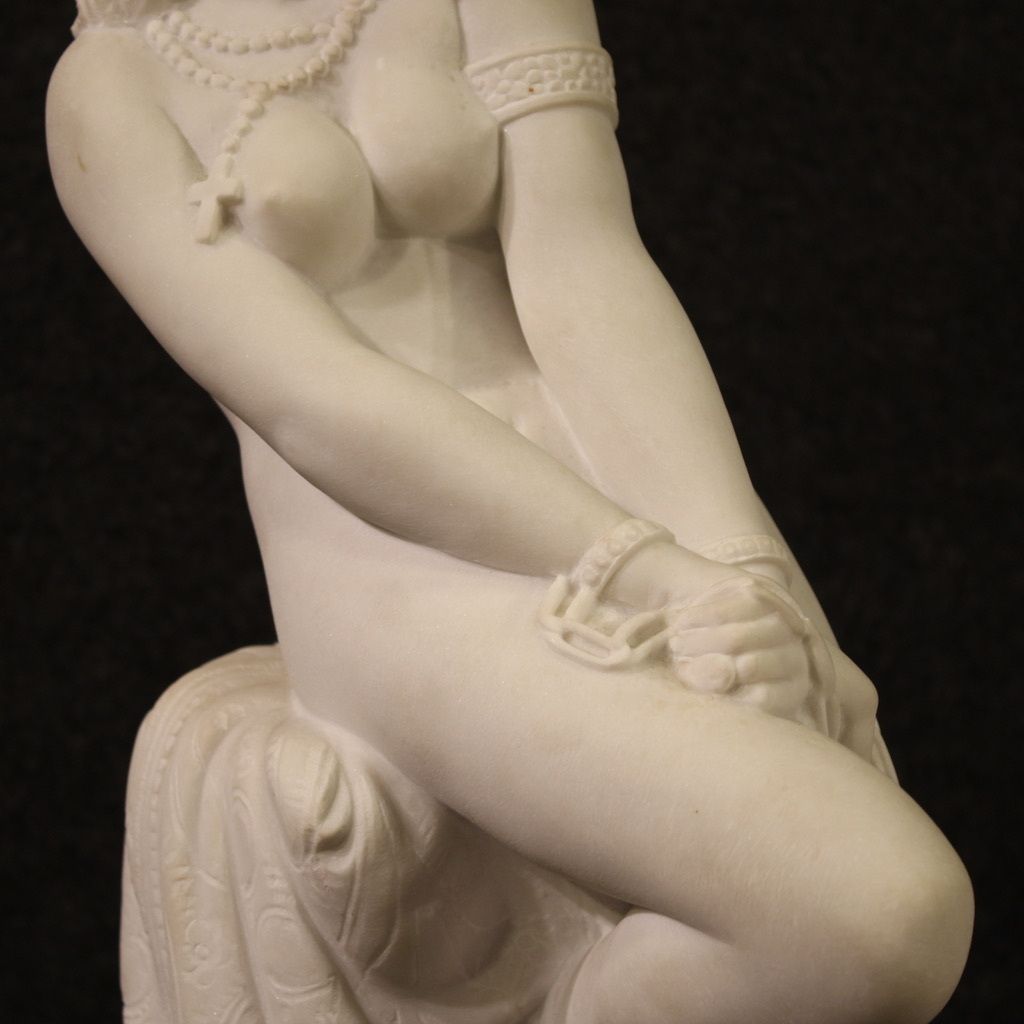 20th Century Marble Sculpture, The Emancipation Of Slavery photo for sale