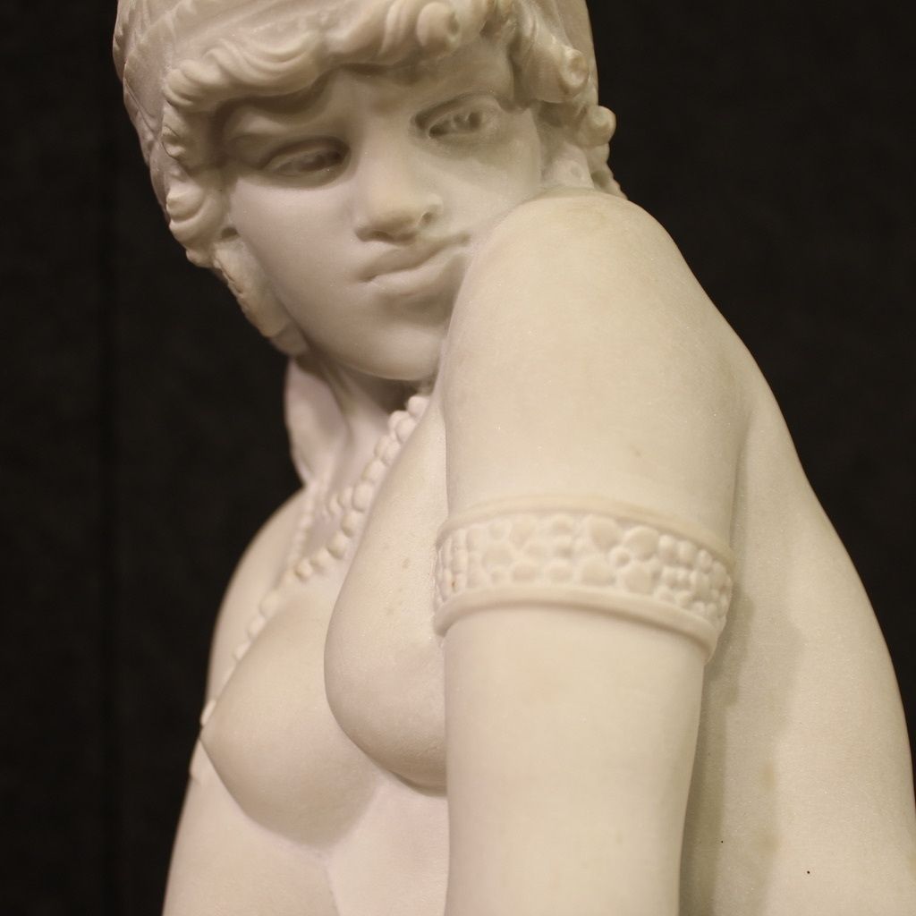6100.0 20th Century Marble Sculpture, The Emancipation Of Slavery photo
