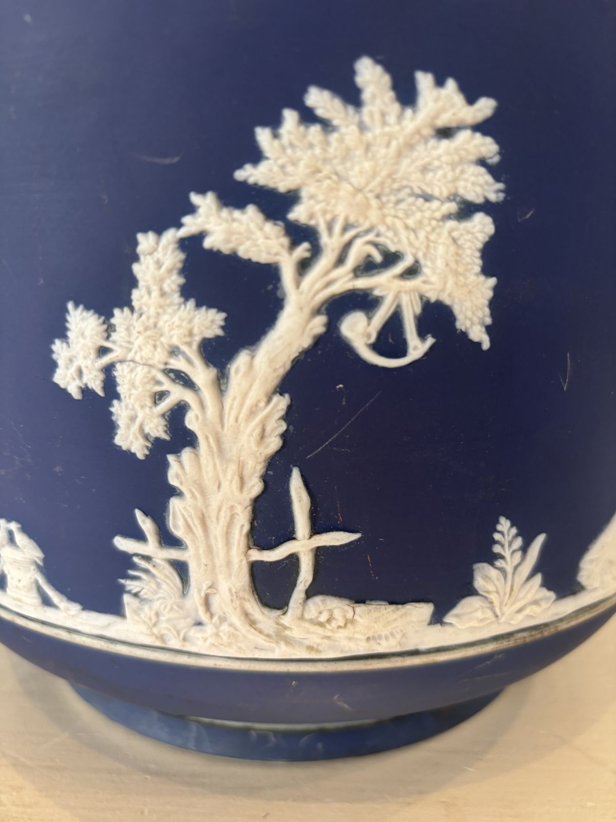 Adams Jasperware Jardeniere With Ancient Greek Design C1920 photo Garden Decor