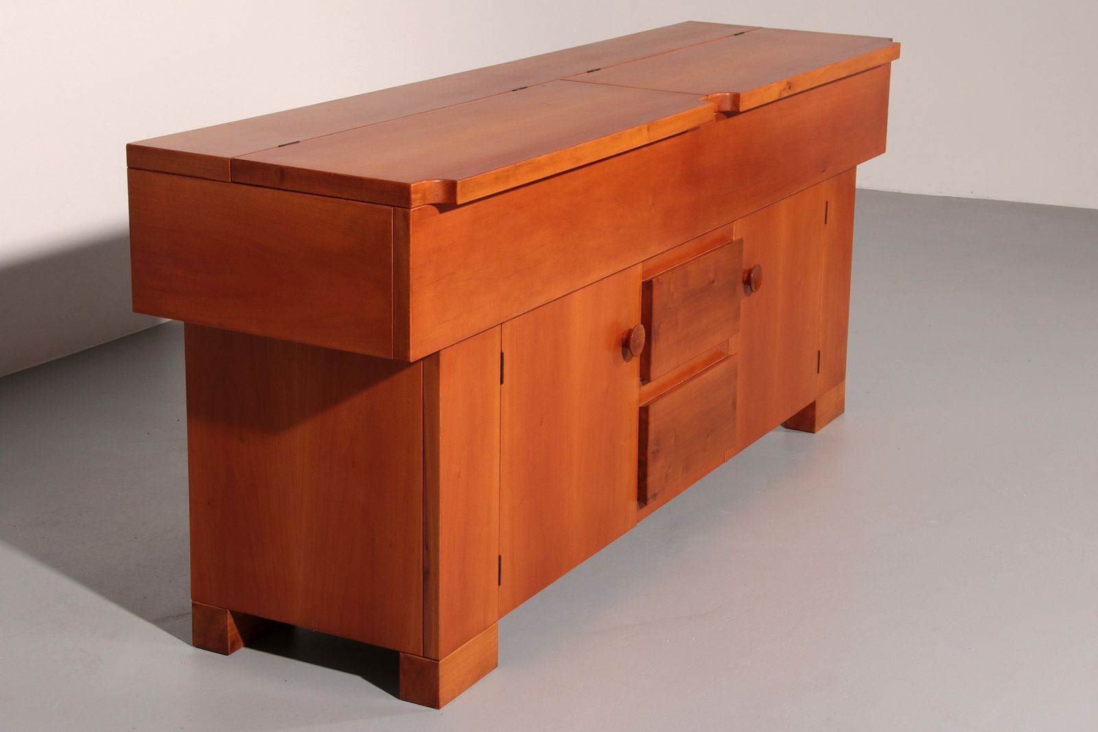 photo buy Torbecchia Sideboard In Walnut By Giovanni Michelucci For Poltronova, 1964