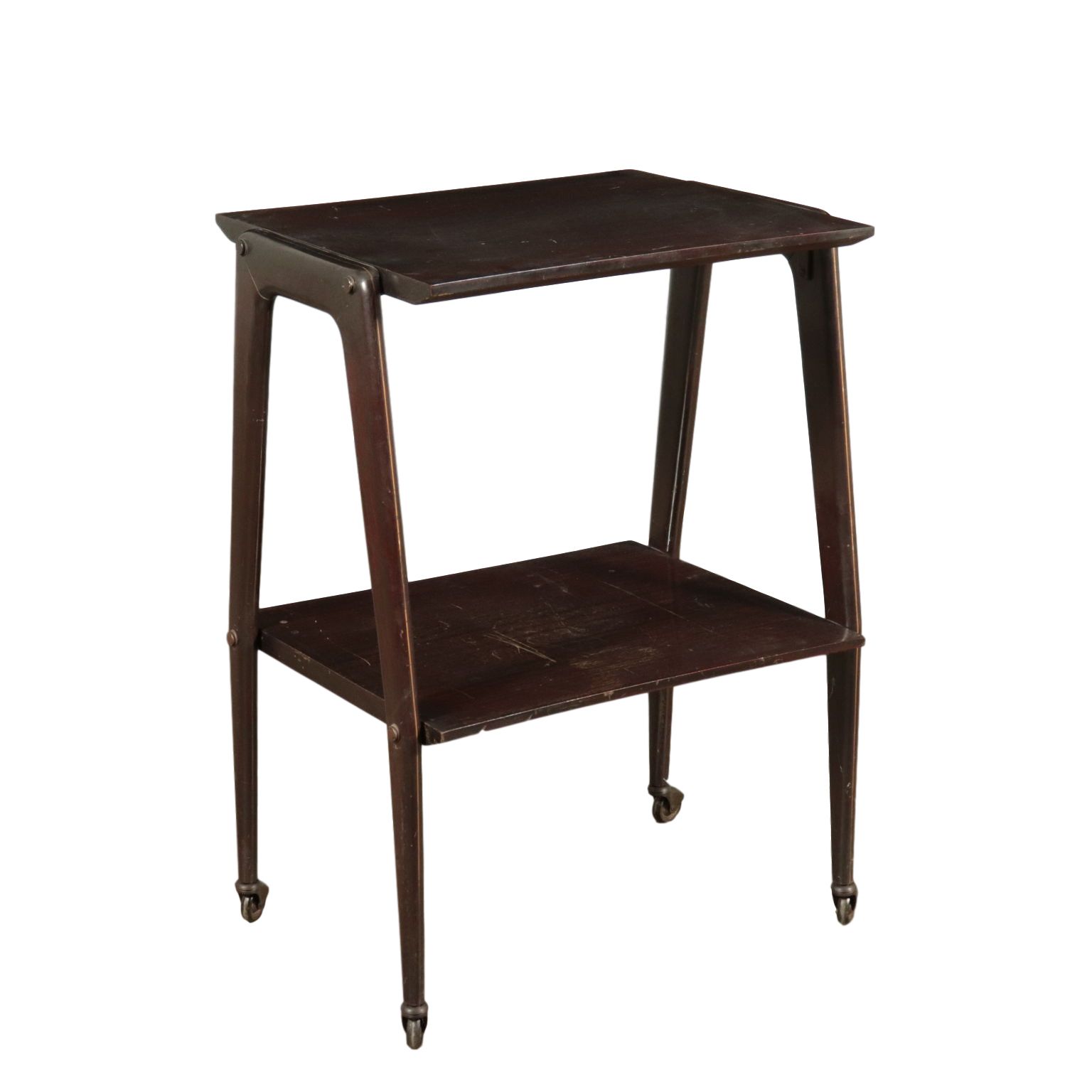 Tv Support Wood Italy 1950s