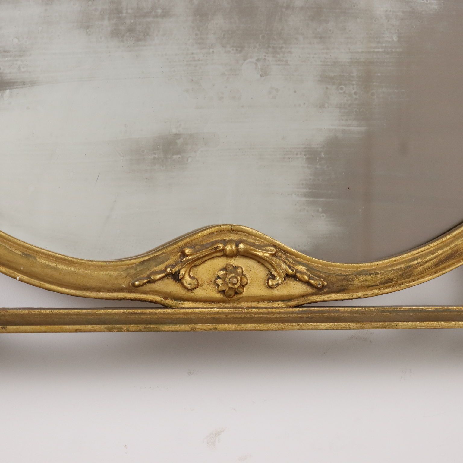 Mirror Neoclassical Style Gilded Wood Italy XX Century photo buy