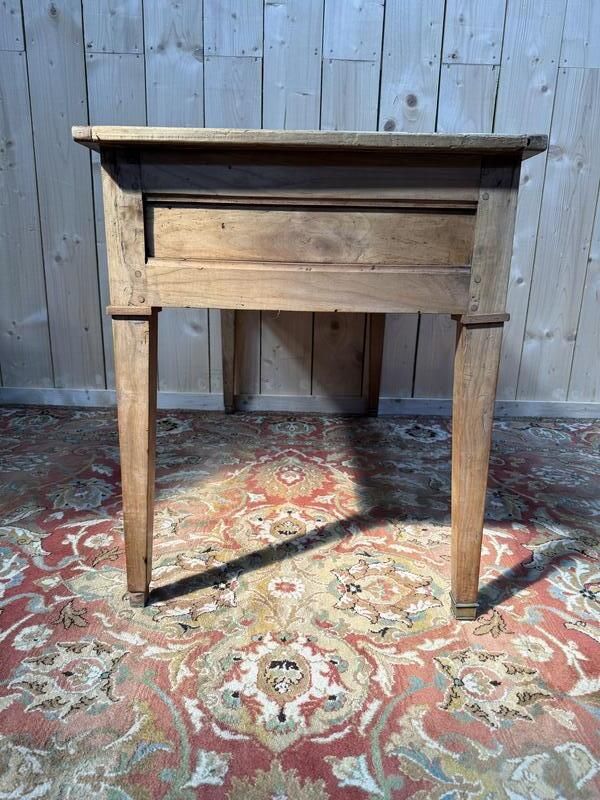 Bureau Plat En Merisier époque Louis XVI photo 790.0