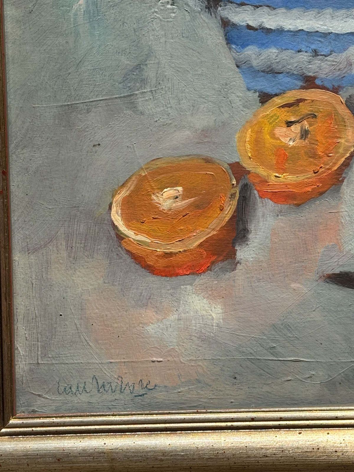 Oil On Panel Still Life Painting By Domenico Cantatore, 1960s photo 1722.0
